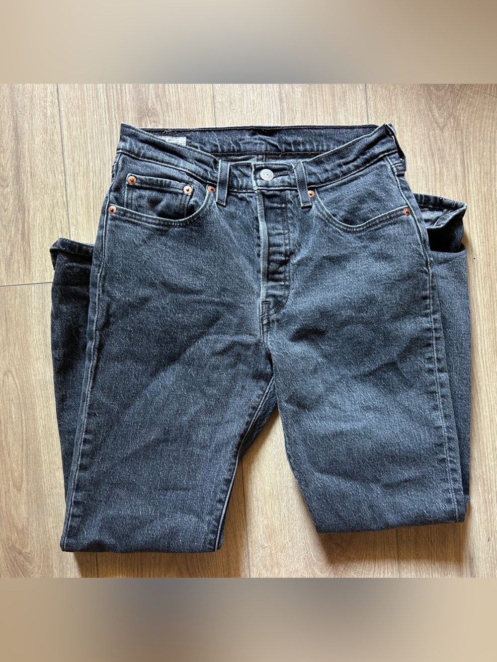 Levi's Black 501 Women's Jeans
